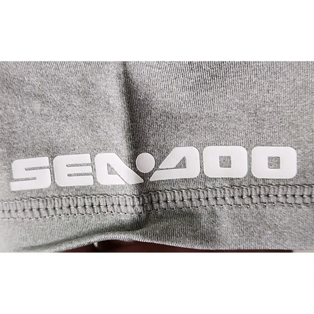 BRP OEM Sea-Doo‎ Rashguard Shirt| Smoke Gray | Men's Size: Small 4546661257